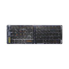 A Photo Of Porodo Crystal Shell Wireless Keyboard