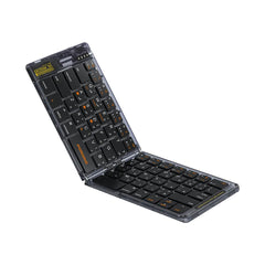 A Photo Of Porodo Crystal Shell Wireless Keyboard