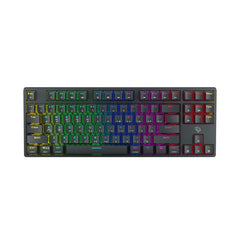 A Photo Of Porodo Gaming 3 in 1 TKL Wireless Mechanical Keyboard Gateron - Red Switch
