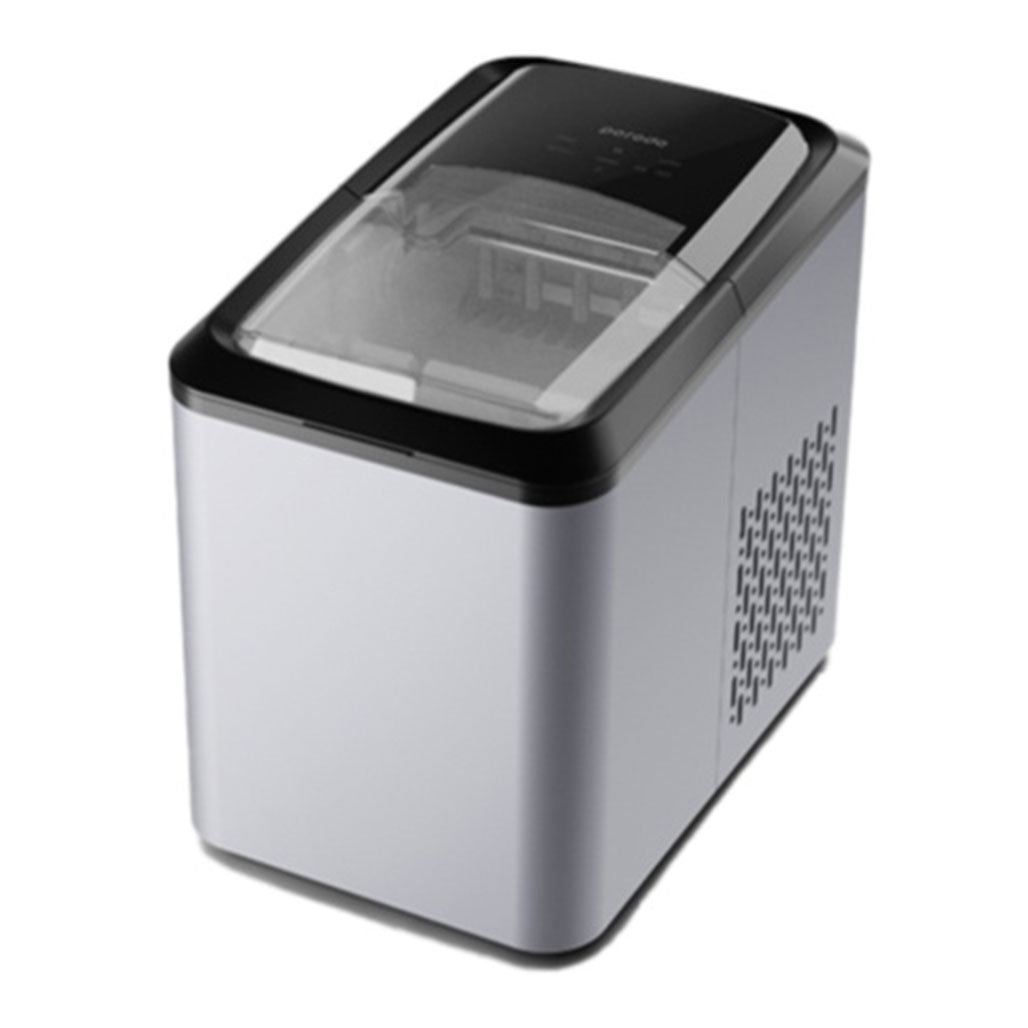 A Photo Of Porodo Lifestyle Portable Outdoor Ice Cube Machine 2.2L 12kg - PD-LSICMV2-BK