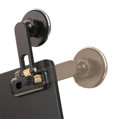 A Photo Of Porodo MagSpin Magnetic Phone Holder - Black