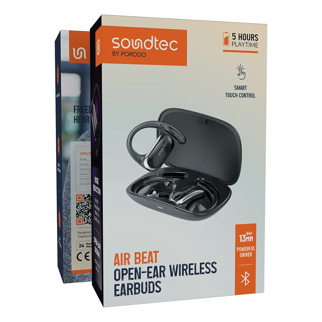 A Photo Of Porodo Soundtec Air Beat Open-Ear Wireless Earbuds
