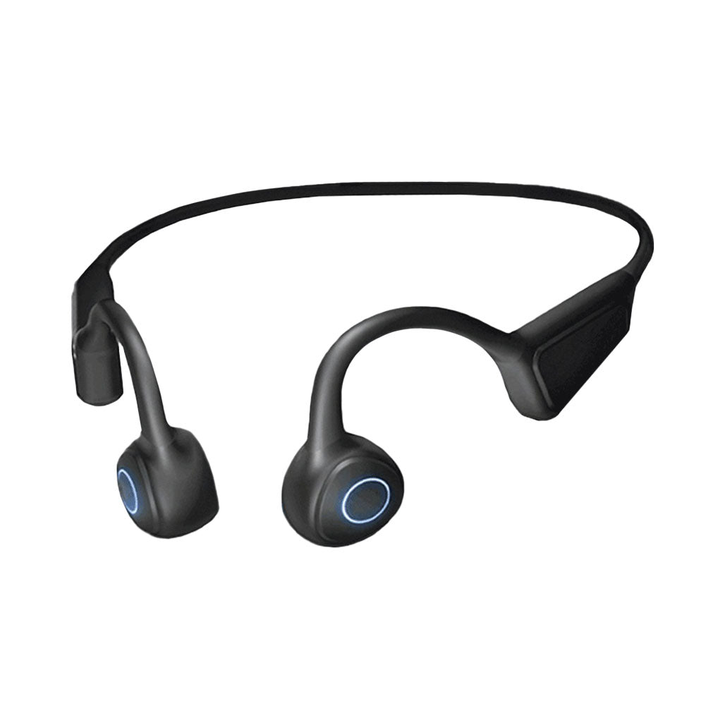 A Photo Of Porodo Soundtec Bone Conduction Headphones - Black