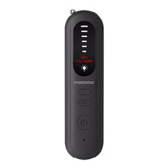 A Photo Of Porodo Spy Guard Wireless Signal & Hidden Camera Detector – 6 Sensitivity Levels, Infrared Lens Detection, Audible Alarm, 8-Hour Battery Life, Portable Anti-Surveillance Device – Black