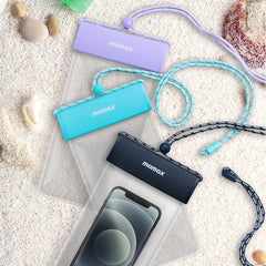 A Photo Of Momax Waterproof Phone Pouch IPX8 Certified – Fits 7