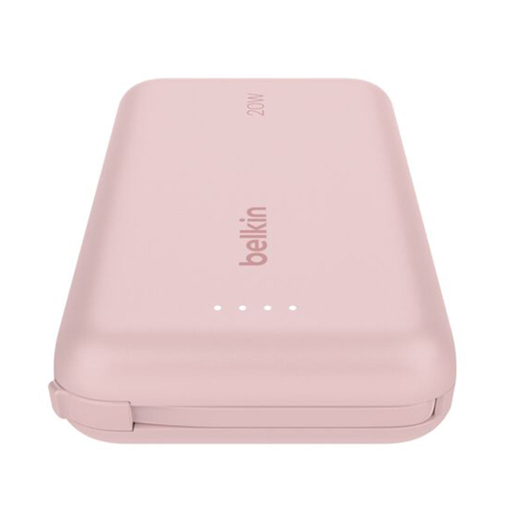A Photo Of Belkin 10,000mAh Power Bank with Integrated USB-C Cable
