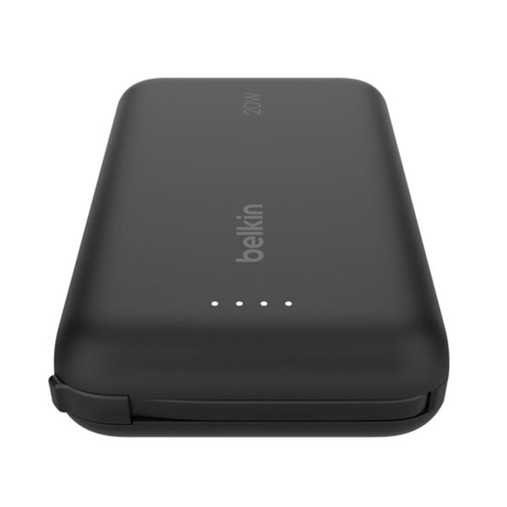 A Photo Of Belkin 10,000mAh Power Bank with Integrated USB-C Cable