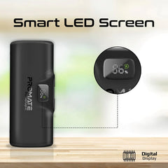 A Photo Of Promate PowerUp-C - 5000mAh 20W USB-C Power Bank with Built-In USB-C Connector
