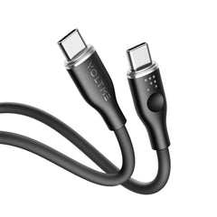 A Photo Of Voltme Powerlink Moss USB-C to USB-C Cable 3.3ft (1M) – 60W