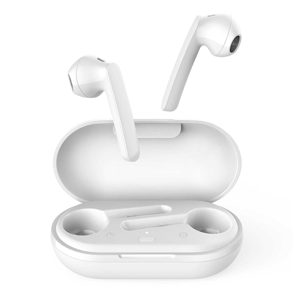 A Photo Of Powerology True Wireless Stereo Earbuds – Superior Sound, Fast Charging, and Water-Resistant Design