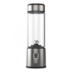 A Photo Of Powerology P6BPJBK 6-Blades Portable Juicer and Blender - Rechargeable with Borosilicate Glass, Ice Crushing Technology