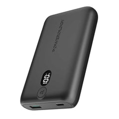 A Photo Of Powerology Onyx 10050mAh PD 35W Power Bank - Compact and Fast Charging with Digital Display
