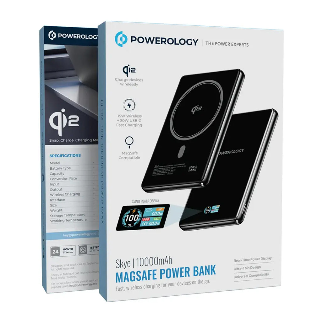 A Photo Of Powerology Skye 10000mAh MagSafe Power Bank