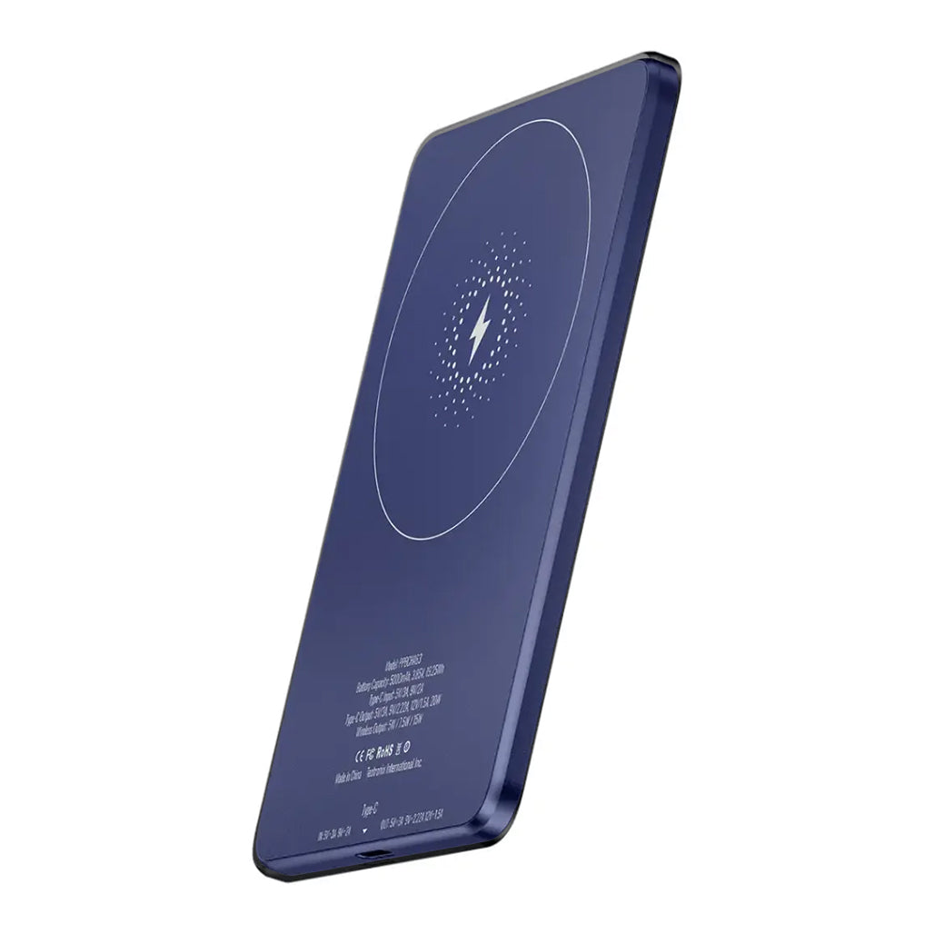 A Photo Of Powerology Ultra-Thin 5000mAh MagSafe Power Bank