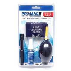 A Photo Of Promage 7-in-1 Lens & Camera Cleaning Kit - PM111 | Essential Maintenance for Cameras and Electronics