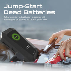 A Photo Of Promate 1500A/12V Car Jump Starter Power Bank