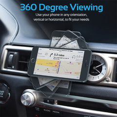 A Photo Of Promate MagMini Magnetic Phone Mount with Quick-Snap Technology – Cradleless Dashboard Mount for Smartphones and Tablets