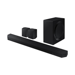 A Photo Of Samsung Q990D - 11.1.4 Channel Wireless Dolby Atmos Soundbar with Rear Speakers