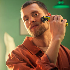 A Photo Of Philips OneBlade Face + Body QP2824/10 Hybrid Trimmer | Waterproof Electric Razor with Dual Blades & Skin Guard