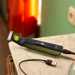 A Photo Of Philips Norelco OneBlade Pro 360 QP6507/70 Face & Body Trimmer