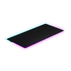 A Photo Of SteelSeries QcK Prism Cloth – RGB Gaming Mousepad with Micro-Woven Surface & Dynamic Lighting