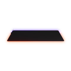 A Photo Of SteelSeries QcK Prism Cloth – RGB Gaming Mousepad with Micro-Woven Surface & Dynamic Lighting