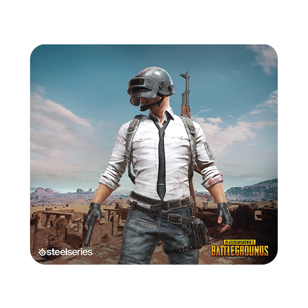 A Photo Of SteelSeries QcK+ PUBG Miramar Edition Gaming Mousepad – Large Micro-Woven Cloth Surface with Non-Slip Base