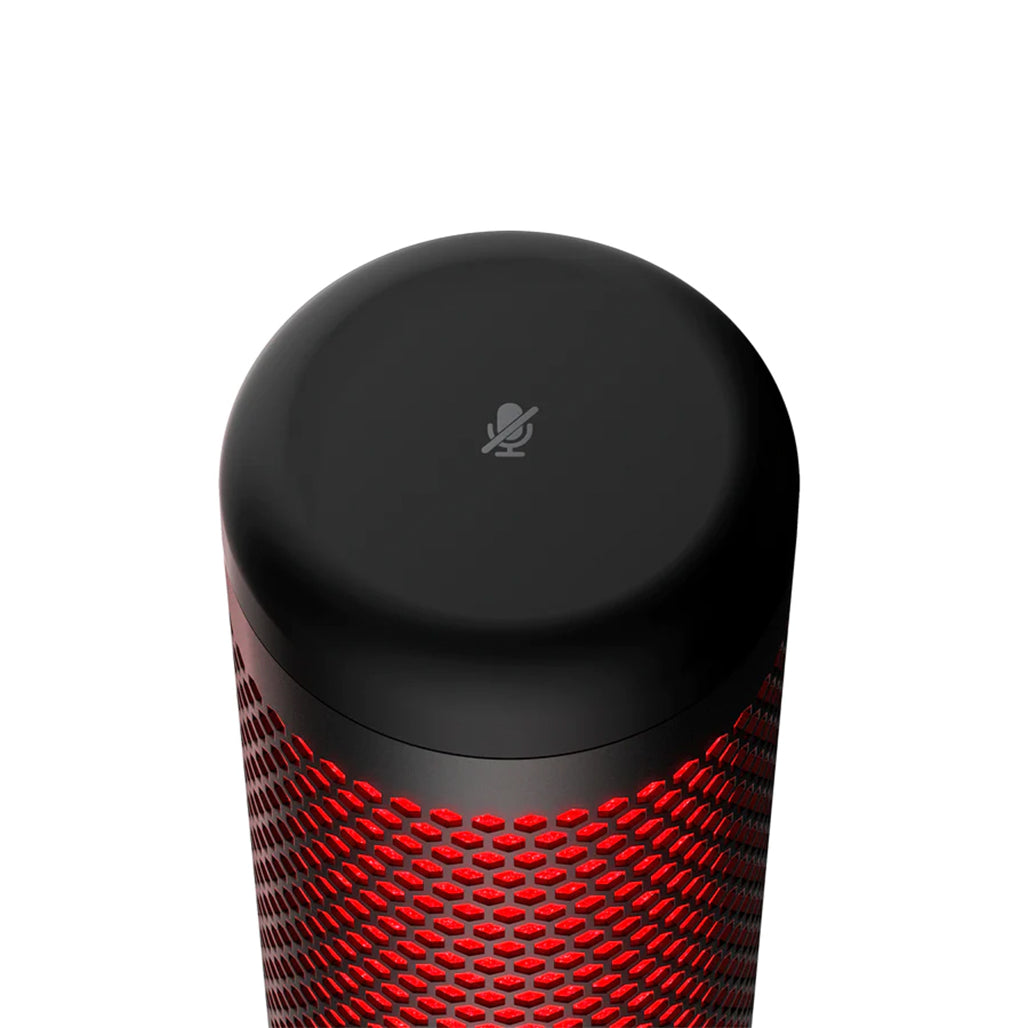 A Photo Of HyperX QuadCast USB Microphone - Black | 4P5P6AA