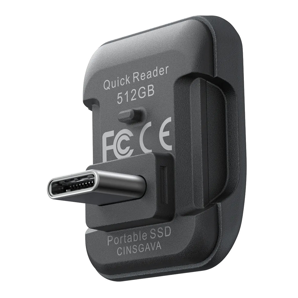 A Photo Of Insta360 Quick Reader 512GB Portable SSD