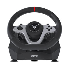 A Photo Of Fantech R1V2 Racing Steering Wheel with Hall Effect Pedals and H Shifter