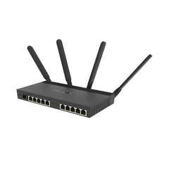 A Photo Of MikroTik RB4011iGS+5HacQ2HnD-IN - 10x Gigabit Port Router with Quad-core 1.4GHz CPU, SFP+ 10Gbps, and Dual Band Wireless