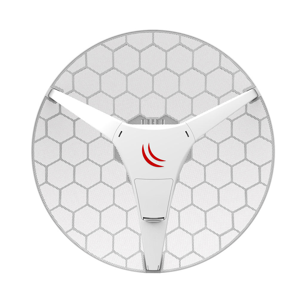 A Photo Of MikroTik Wireless Wire Dish 2 Gb/s Aggregate Link Kit | RBLHGG-60adkit - High-Speed 60 GHz Wireless Solution