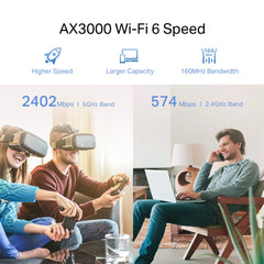 A Photo Of TP-Link RE700X - AX3000 Mesh WiFi 6 Extender
