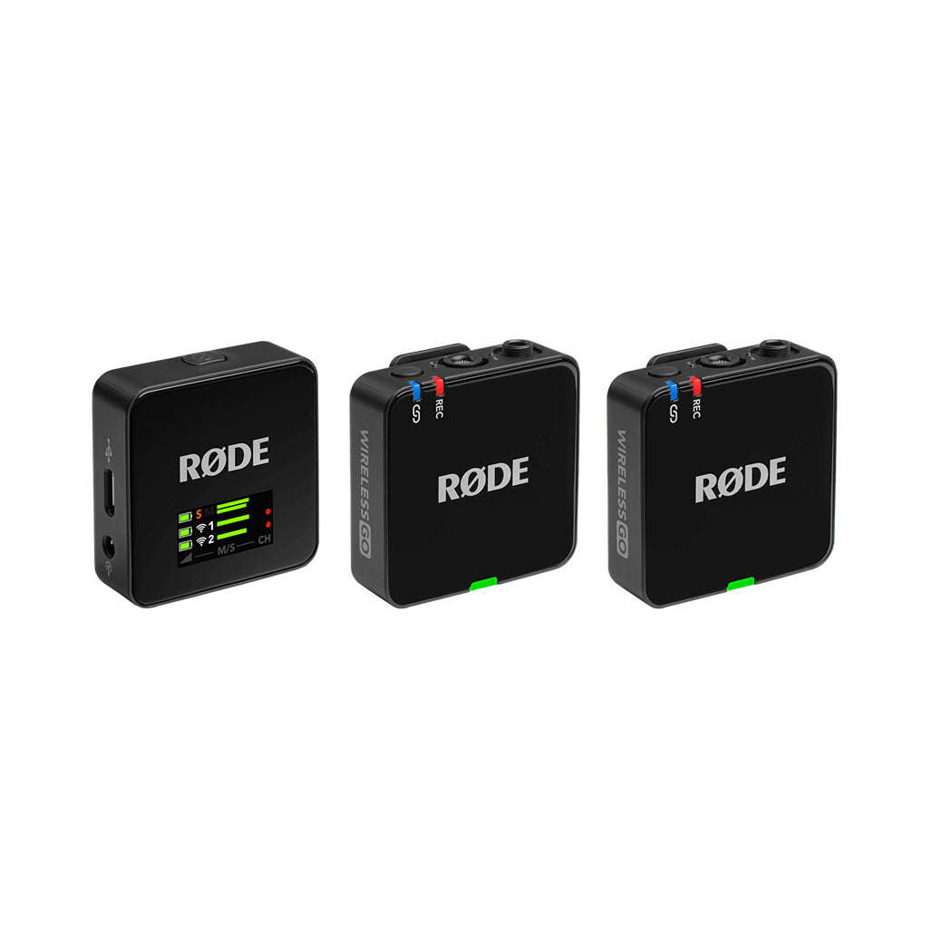 A Photo Of Rode Wireless GO (Gen 3) - Compact Wireless Microphone System