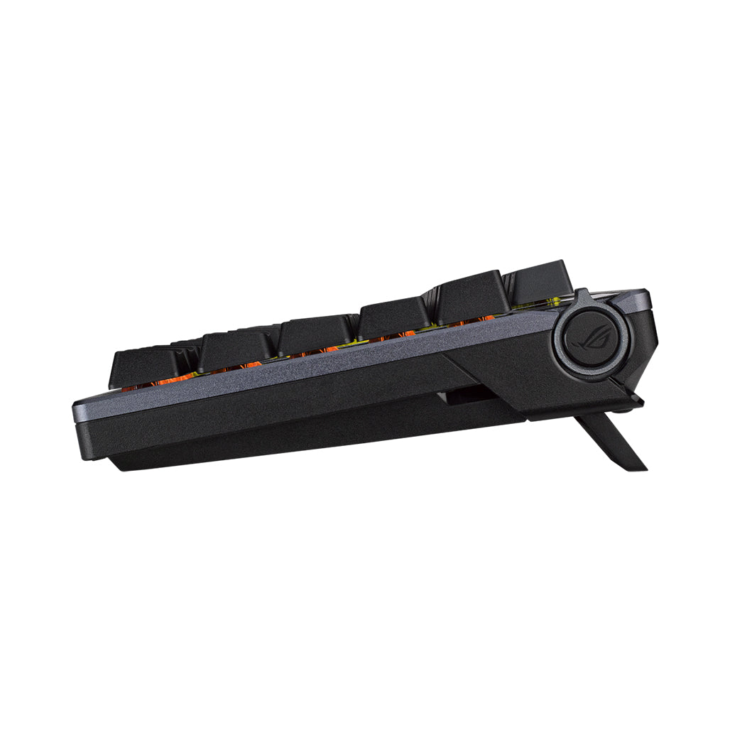 A Photo Of Asus M701 ROG Azoth - 75% TKL Wireless Mechanical Gaming Keyboard with OLED Display