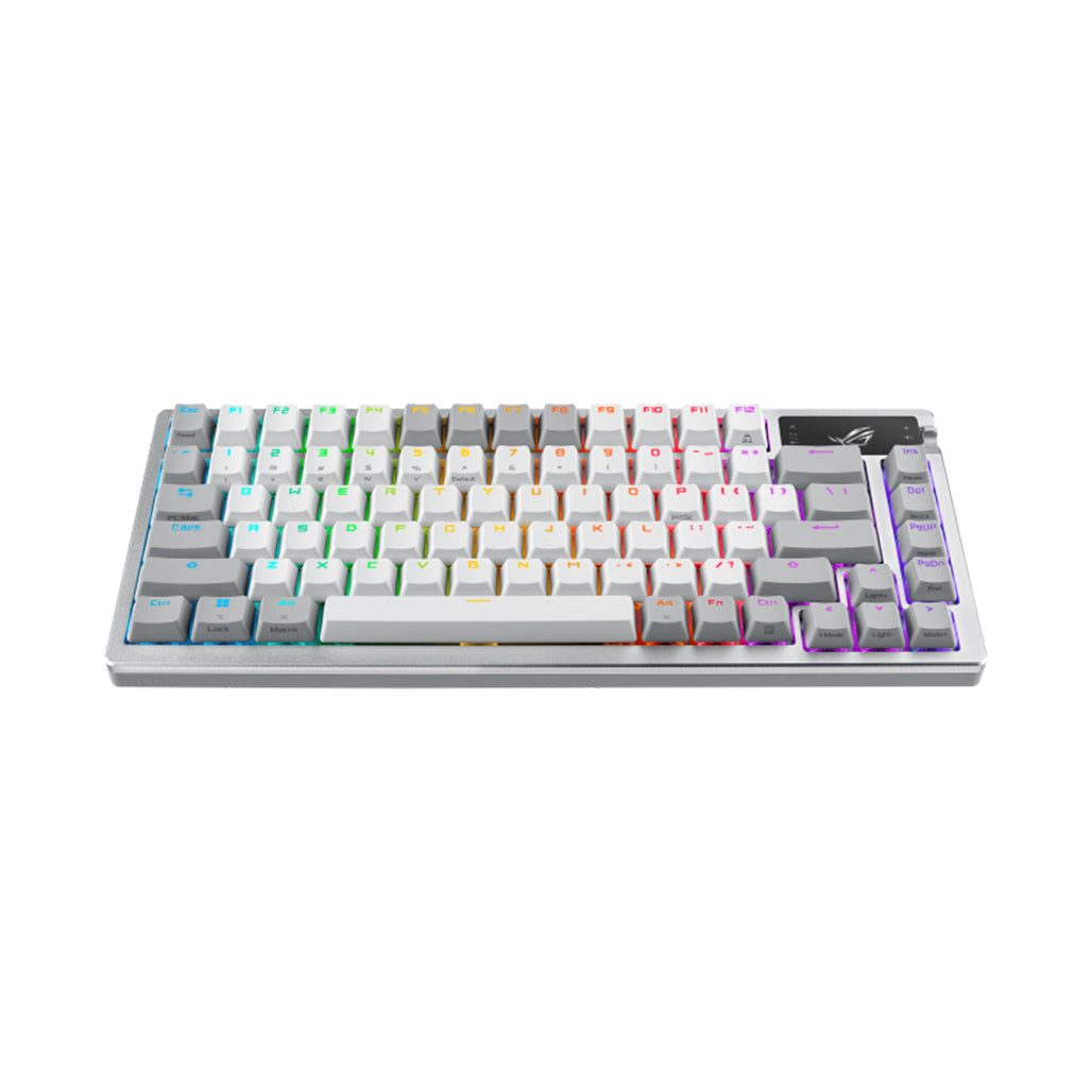 A Photo Of Asus M701 ROG Azoth - 75% TKL Wireless Mechanical Gaming Keyboard with OLED Display