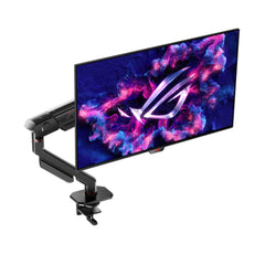 A Photo Of ASUS ROG Ergo Monitor Arm AAS01 – Adjustable Gaming Monitor Mount with Cable Management, VESA Compatibility, and Durable Mechanical Spring System
