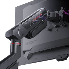 A Photo Of ASUS ROG Ergo Monitor Arm AAS01 – Adjustable Gaming Monitor Mount with Cable Management, VESA Compatibility, and Durable Mechanical Spring System