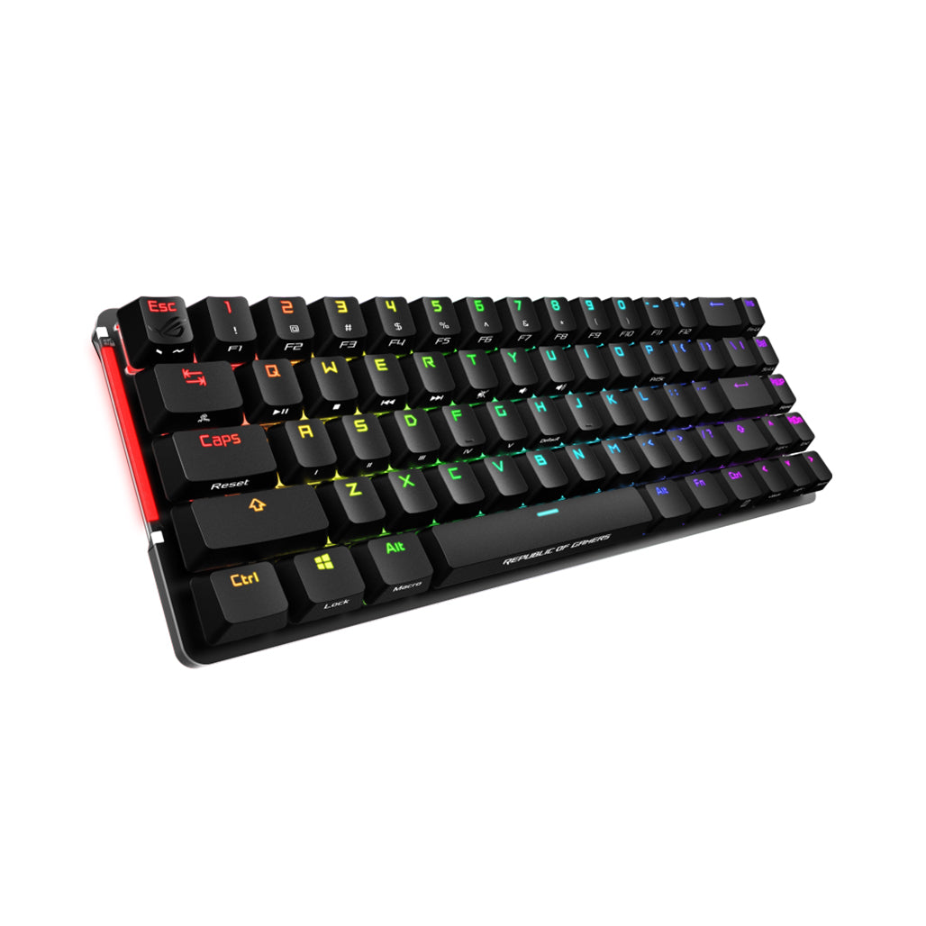 A Photo Of Asus M601 ROG Falchion - 65% Wireless Mechanical Gaming Keyboard with Aura Sync RGB, Cherry MX Switches