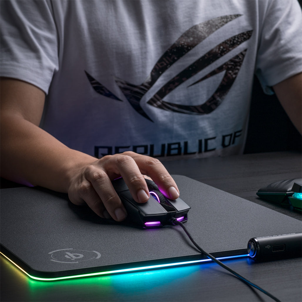 A Photo Of Asus ROG Strix Impact II Wired Gaming Mouse