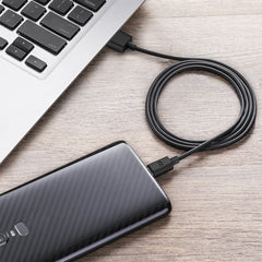 A Photo Of RAVPower RP-CB044 USB-A to USB-C Cable – 60W Fast Charging, 1M TPE Cord for iPhone 16, Galaxy S23, Pixel & More