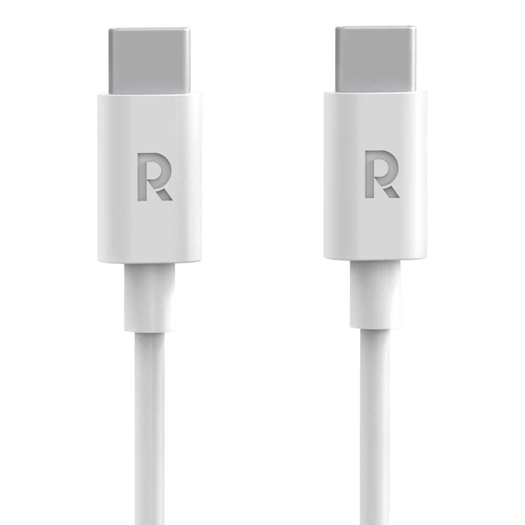 A Photo Of RAVPower RP-CB1021 USB-C to USB-C Charging Cable – 60W Fast Charging, 1M TPE Cable for iPhone 16 Series, iPad Pro, Galaxy S24, Pixel 8 & More – Durable & High-Speed Data Transfer