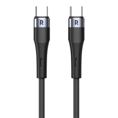 A Photo Of RAVPower RP-CB1038 BK USB-C to USB-C Cable 60W – 1M Fast Charging Liquid Silicone Cord, Ultra-Durable 20,000+ Bends