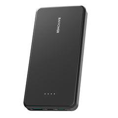 A Photo Of RAVPower RP-PB1215 10,000mAh USB-C Power Bank – Compact Fast Charger with Dual Input & Output for iPhone, Samsung & Tablets