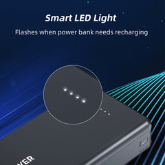A Photo Of RAVPower RP-PB1216 20,000mAh Portable Power Bank – USB-C Two-Way Charging, Dual USB-A, High-Capacity Charger