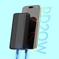 A Photo Of RAVPower RP-PB1229 20000mAh USB-C Power Bank – 22.5W Fast Charging, 20W PD, Triple Port, Portable Charger for iPhone, Samsung, iPad