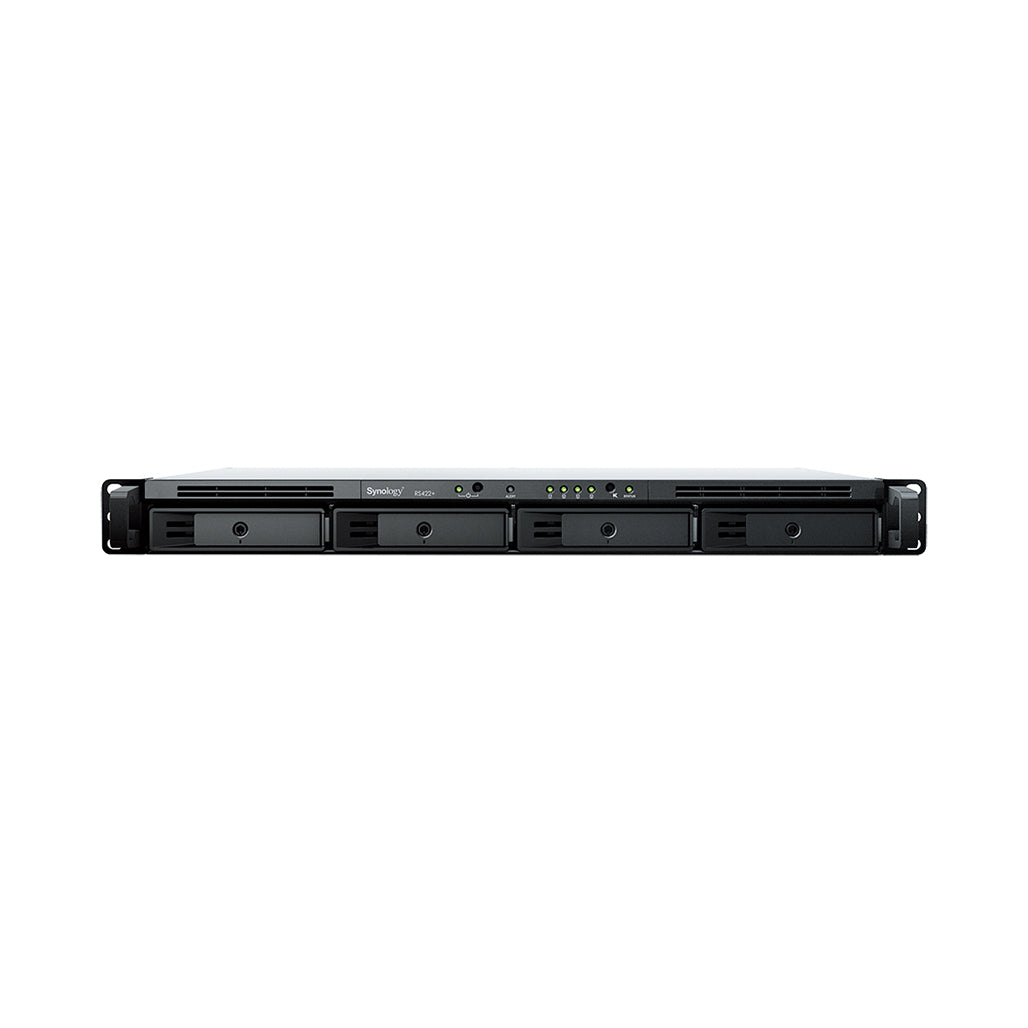 A Photo Of Synology 4-Bay NAS RackStation RS422+