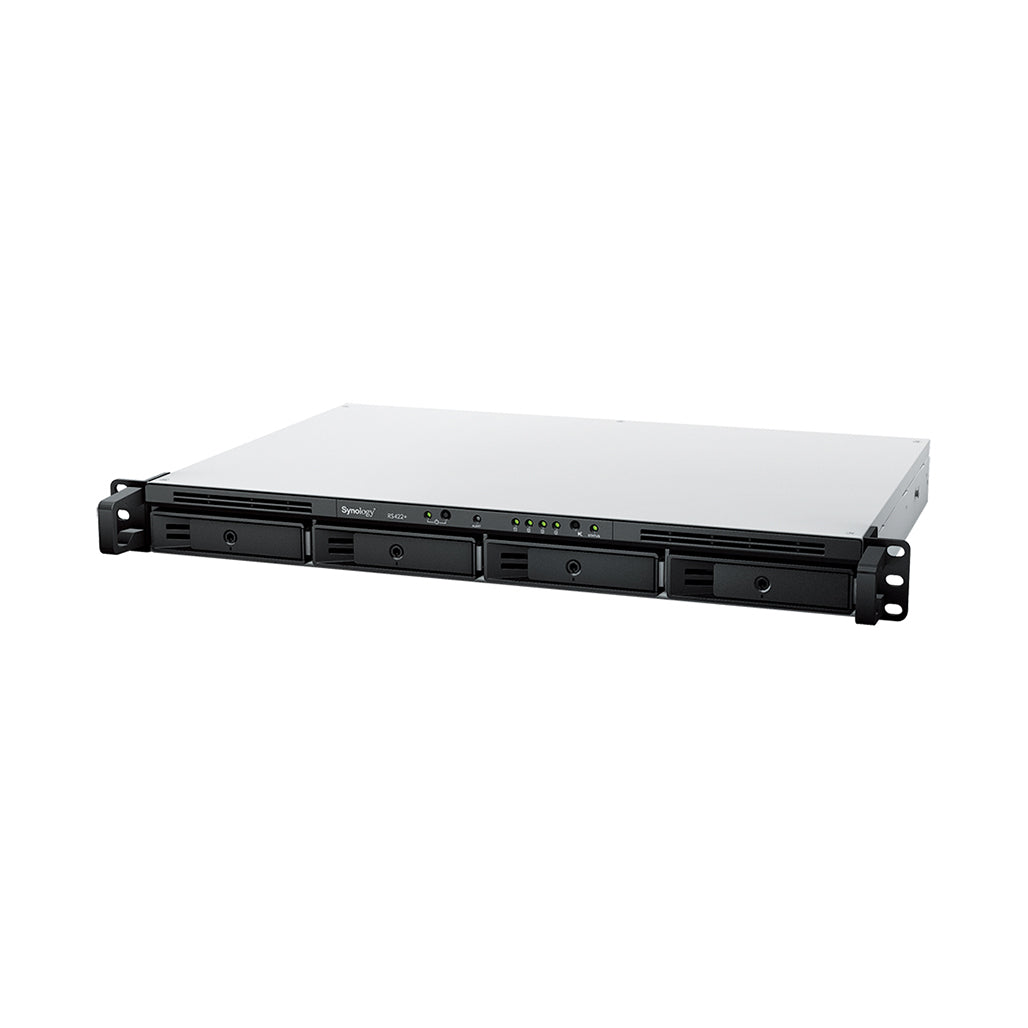 A Photo Of Synology 4-Bay NAS RackStation RS422+