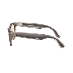 A Photo Of Ray-Ban Meta Headliner RW4009F Smart Glasses –  Shiny Warm Stone/Dark Green