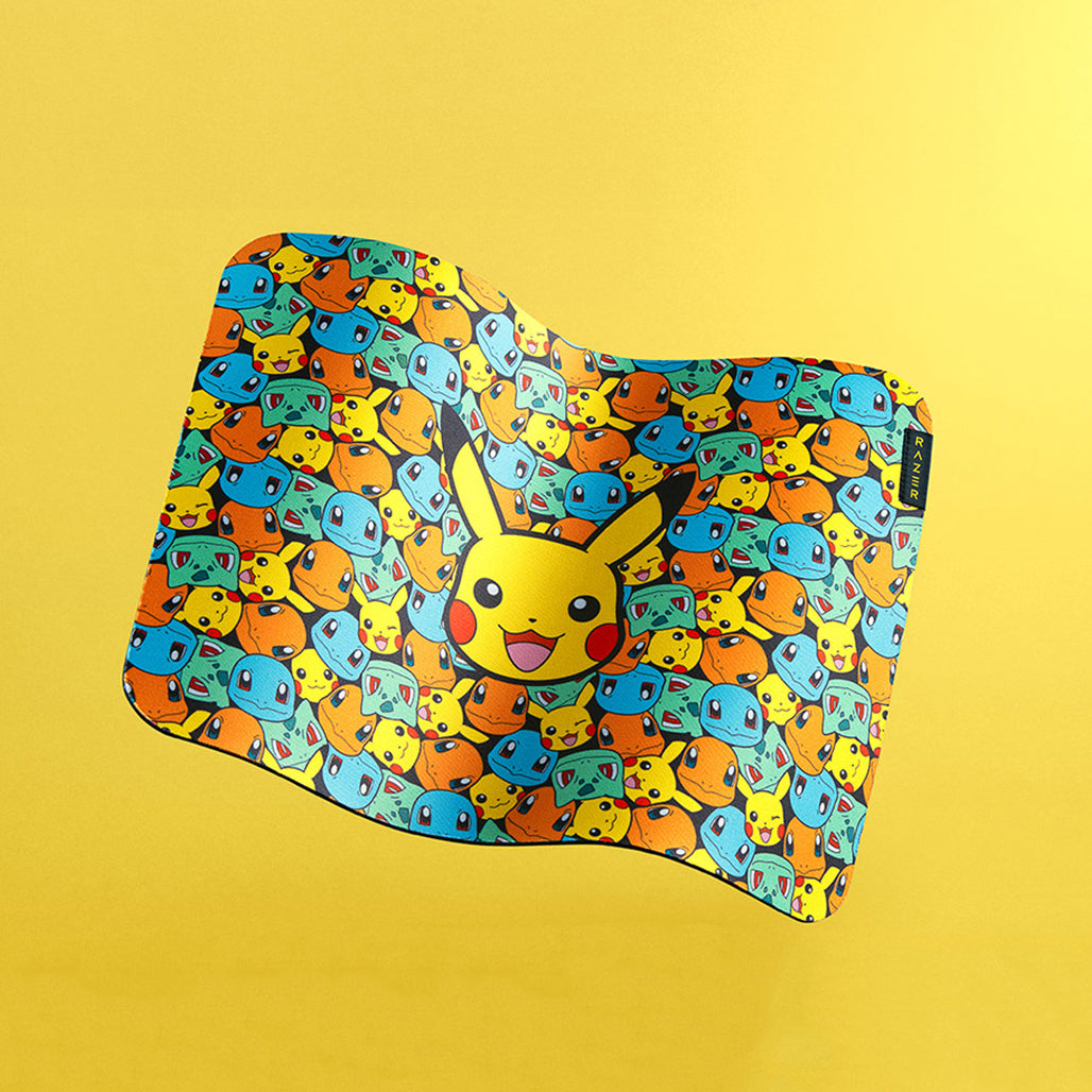 A Photo Of Razer Gigantus V2 Medium - Pokémon Kanto Starters Edition Gaming Mouse Pad
